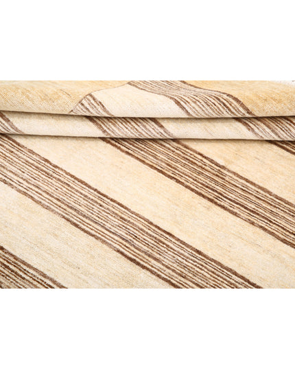 Modcar 6' 5" X 8' 2" Hand Knotted Wool Rug 6' 5" X 8' 2" (196 X 249) / Beige / Wool