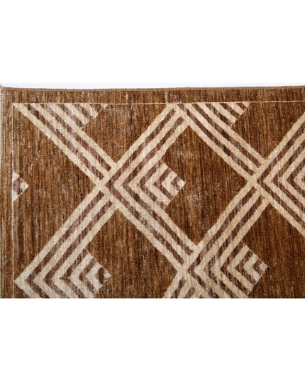 Modcar 6' 0" X 8' 2" Hand Knotted Wool Rug 6' 0" X 8' 2" (183 X 249) / Beige / Wool