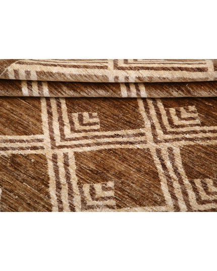 Modcar 6' 0" X 8' 2" Hand Knotted Wool Rug 6' 0" X 8' 2" (183 X 249) / Beige / Wool