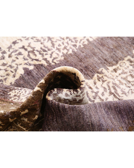 Modcar 6' 7" X 8' 0" Hand Knotted Wool Rug 6' 7" X 8' 0" (201 X 244) / Beige / Wool