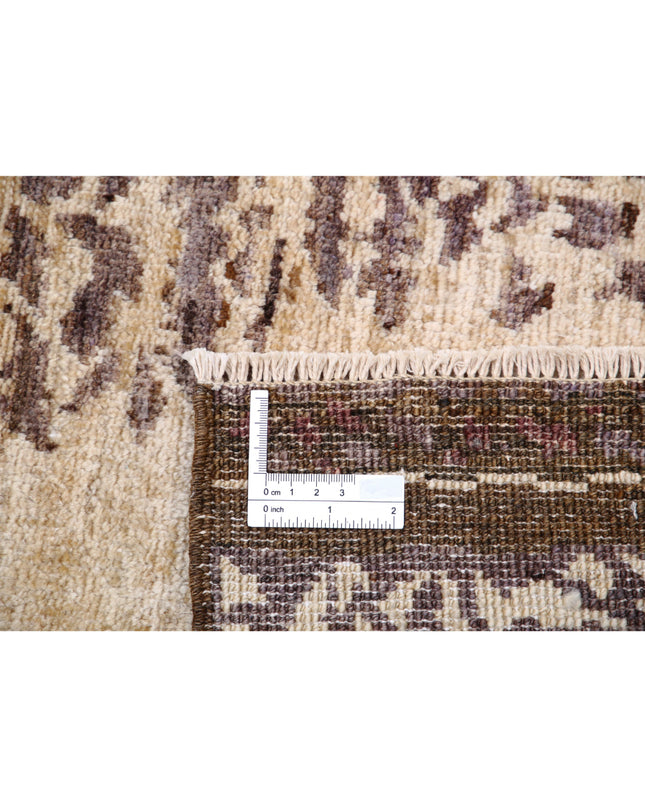 Modcar 6' 7" X 8' 0" Hand Knotted Wool Rug 6' 7" X 8' 0" (201 X 244) / Beige / Wool