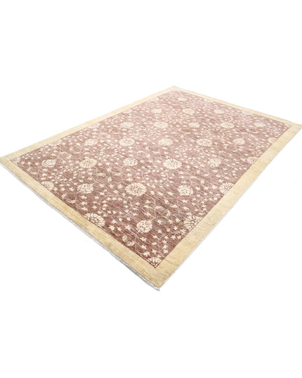 Modcar 6' 1" X 8' 6" Hand Knotted Wool Rug 6' 1" X 8' 6" (185 X 259) / Multi / Wool