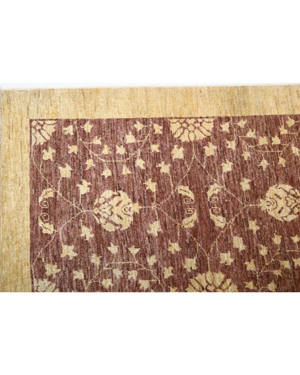 Modcar 6' 1" X 8' 6" Hand Knotted Wool Rug 6' 1" X 8' 6" (185 X 259) / Multi / Wool