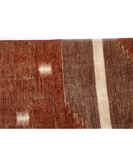 Modcar 6' 2" X 7' 9" Hand Knotted Wool Rug 6' 2" X 7' 9" (188 X 236) / Beige / Wool