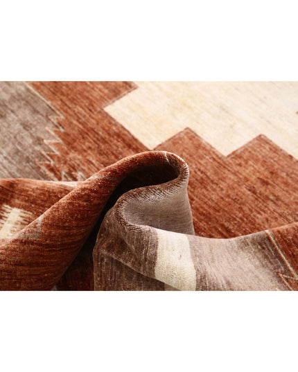 Modcar 6' 2" X 7' 9" Hand Knotted Wool Rug 6' 2" X 7' 9" (188 X 236) / Beige / Wool