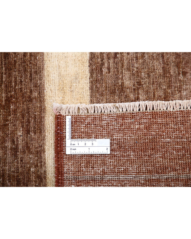 Modcar 6' 2" X 7' 9" Hand Knotted Wool Rug 6' 2" X 7' 9" (188 X 236) / Beige / Wool