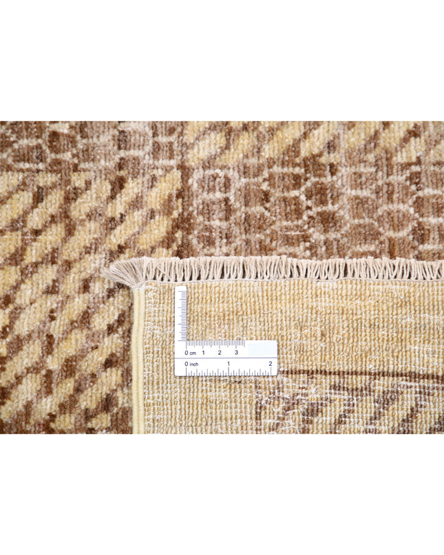 Modcar 5' 10" X 7' 4" Hand Knotted Wool Rug 5' 10" X 7' 4" (178 X 223) / Beige / Wool