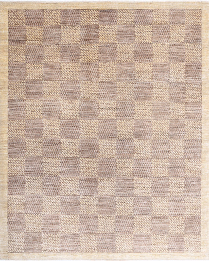 Modcar 5' 10" X 7' 4" Hand Knotted Wool Rug 5' 10" X 7' 4" (178 X 223) / Beige / Wool
