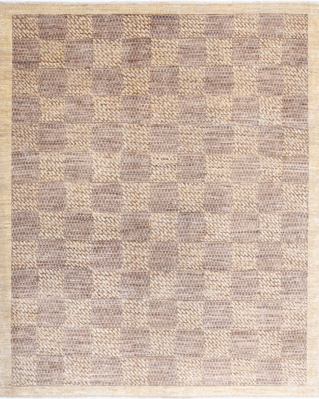 Modcar 5' 10" X 7' 4" Hand Knotted Wool Rug 5' 10" X 7' 4" (178 X 223) / Beige / Wool