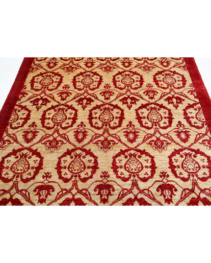 Modcar 5' 10" X 7' 9" Hand Knotted Wool Rug 5' 10" X 7' 9" (178 X 236) / Beige / Wool