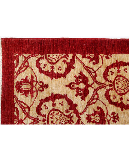 Modcar 5' 10" X 7' 9" Hand Knotted Wool Rug 5' 10" X 7' 9" (178 X 236) / Beige / Wool