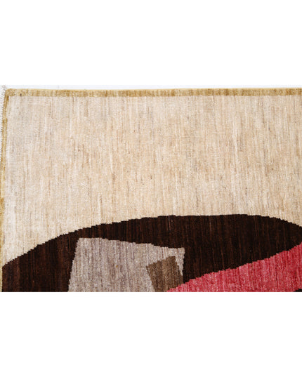 Modcar 6' 4" X 8' 0" Hand Knotted Wool Rug 6' 4" X 8' 0" (193 X 244) / Multi / Wool