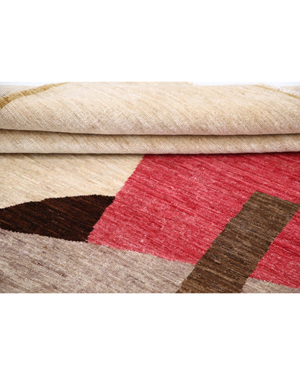 Modcar 6' 4" X 8' 0" Hand Knotted Wool Rug 6' 4" X 8' 0" (193 X 244) / Multi / Wool