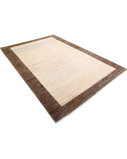 Modcar 6' 3" X 9' 3" Hand Knotted Wool Rug 6' 3" X 9' 3" (191 X 282) / Multi / Wool