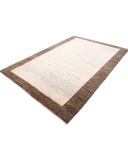 Modcar 6' 3" X 9' 3" Hand Knotted Wool Rug 6' 3" X 9' 3" (191 X 282) / Multi / Wool