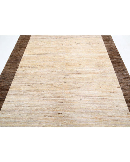 Modcar 6' 3" X 9' 3" Hand Knotted Wool Rug 6' 3" X 9' 3" (191 X 282) / Multi / Wool