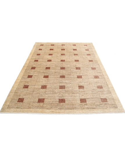 Modcar 5' 11" X 8' 5" Hand Knotted Wool Rug 5' 11" X 8' 5" (180 X 257) / Multi / Wool