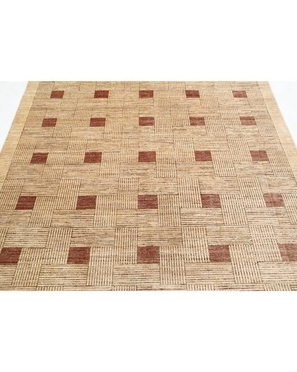 Modcar 5' 11" X 8' 5" Hand Knotted Wool Rug 5' 11" X 8' 5" (180 X 257) / Multi / Wool