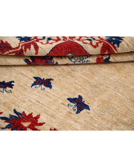 Modcar 6' 9" X 9' 4" Hand Knotted Wool Rug 6' 9" X 9' 4" (206 X 284) / Beige / Wool