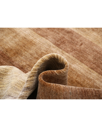 Modcar 6' 6" X 8' 9" Hand Knotted Wool Rug 6' 6" X 8' 9" (198 X 267) / Beige / Wool