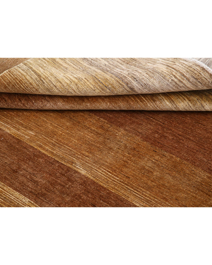 Modcar 6' 6" X 8' 9" Hand Knotted Wool Rug 6' 6" X 8' 9" (198 X 267) / Beige / Wool