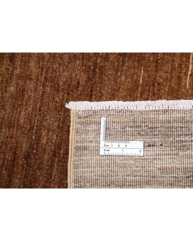 Modcar 6' 6" X 8' 9" Hand Knotted Wool Rug 6' 6" X 8' 9" (198 X 267) / Beige / Wool