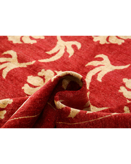 Modcar 6' 7" X 6' 10" Hand Knotted Wool Rug 6' 7" X 6' 10" (201 X 208) / Beige / Wool