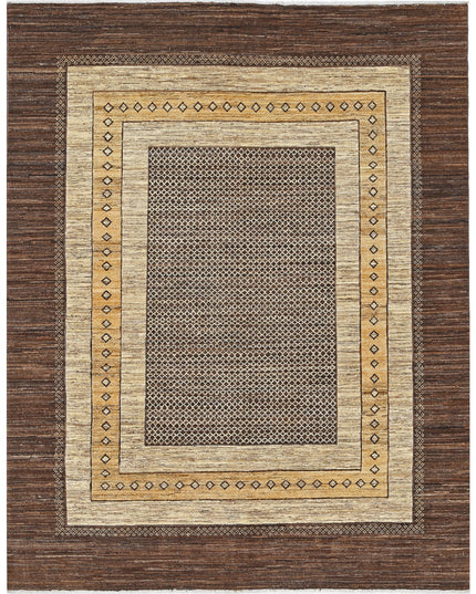 Modcar 6' 4" X 7' 11" Hand Knotted Wool Rug 6' 4" X 7' 11" (193 X 241) / Multi / Wool