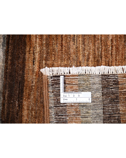 Modcar 6' 9" X 9' 6" Hand Knotted Wool Rug 6' 9" X 9' 6" (206 X 290) / Beige / Wool