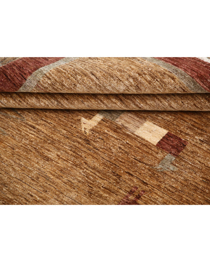 Modcar 5' 11" X 8' 9" Hand Knotted Wool Rug 5' 11" X 8' 9" (180 X 267) / Beige / Wool