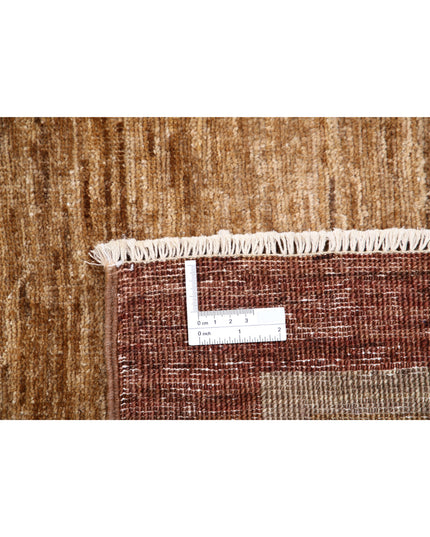 Modcar 5' 11" X 8' 9" Hand Knotted Wool Rug 5' 11" X 8' 9" (180 X 267) / Beige / Wool