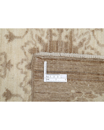 Modcar 6' 3" X 9' 1" Hand Knotted Wool Rug 6' 3" X 9' 1" (191 X 277) / Beige / Wool