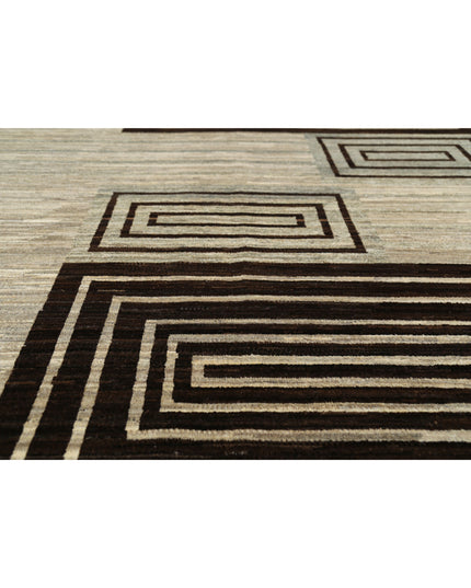 Modcar 5' 6" X 7' 9" Hand Knotted Wool Rug 5' 6" X 7' 9" (168 X 236) / Multi / Wool