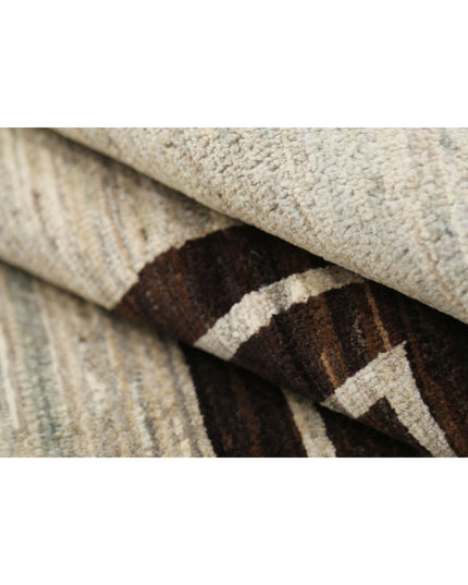 Modcar 5' 6" X 7' 9" Hand Knotted Wool Rug 5' 6" X 7' 9" (168 X 236) / Multi / Wool