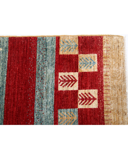 Modcar 4' 10" X 6' 4" Hand Knotted Wool Rug 4' 10" X 6' 4" (147 X 193) / Multi / Wool