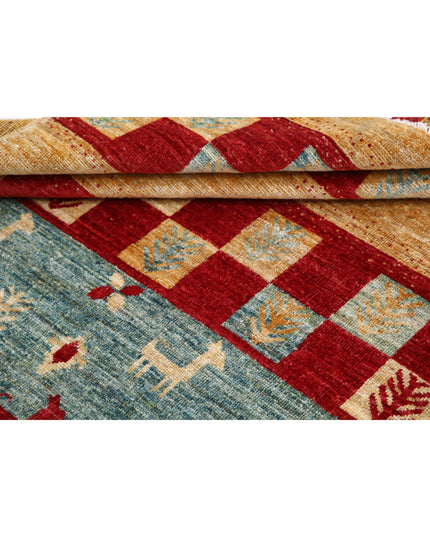 Modcar 4' 10" X 6' 4" Hand Knotted Wool Rug 4' 10" X 6' 4" (147 X 193) / Multi / Wool