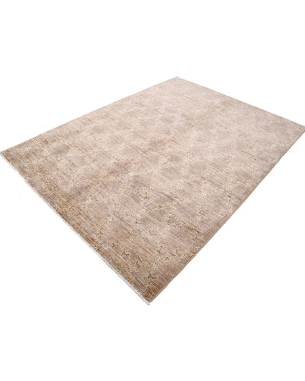 Modcar 5' 10" X 7' 9" Hand Knotted Wool Rug 5' 10" X 7' 9" (178 X 236) / Beige / Wool
