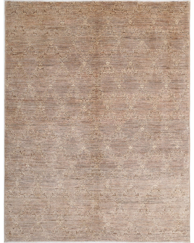 Modcar 5' 10" X 7' 9" Hand Knotted Wool Rug 5' 10" X 7' 9" (178 X 236) / Beige / Wool