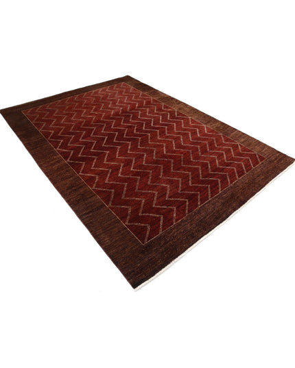 Modcar 6' 4" X 8' 10" Hand Knotted Wool Rug 6' 4" X 8' 10" (193 X 269) / Multi / Wool