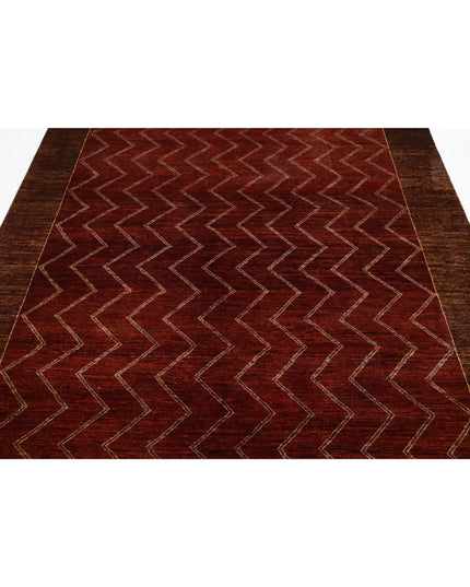 Modcar 6' 4" X 8' 10" Hand Knotted Wool Rug 6' 4" X 8' 10" (193 X 269) / Multi / Wool