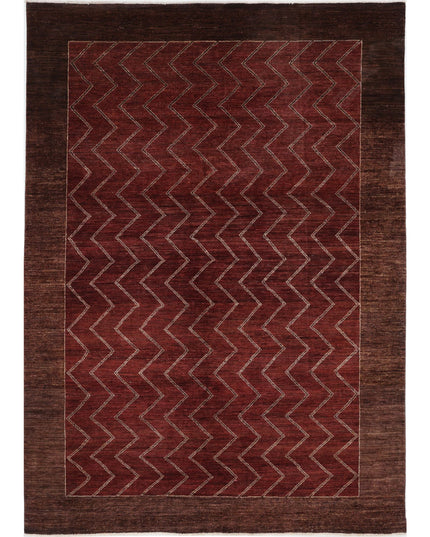 Modcar 6' 4" X 8' 10" Hand Knotted Wool Rug 6' 4" X 8' 10" (193 X 269) / Multi / Wool