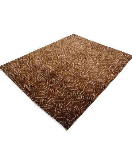 Modcar 6' 3" X 7' 9" Hand Knotted Wool Rug 6' 3" X 7' 9" (191 X 236) / Multi / Wool