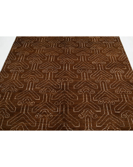 Modcar 6' 3" X 7' 9" Hand Knotted Wool Rug 6' 3" X 7' 9" (191 X 236) / Multi / Wool