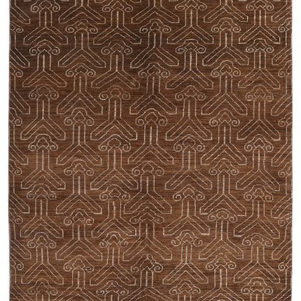 Modcar 6' 3" X 7' 9" Hand Knotted Wool Rug 6' 3" X 7' 9" (191 X 236) / Multi / Wool