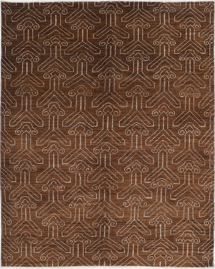 Modcar 6' 3" X 7' 9" Hand Knotted Wool Rug 6' 3" X 7' 9" (191 X 236) / Multi / Wool