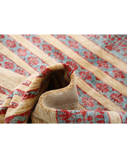 Modcar 4' 8" X 5' 11" Hand Knotted Wool Rug 4' 8" X 5' 11" (142 X 180) / Multi / Wool