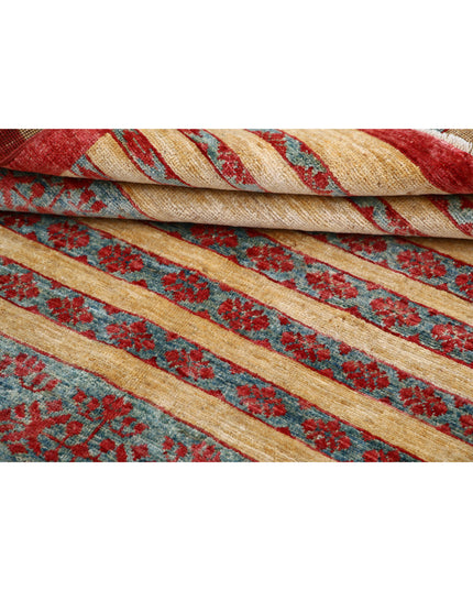 Modcar 4' 8" X 5' 11" Hand Knotted Wool Rug 4' 8" X 5' 11" (142 X 180) / Multi / Wool