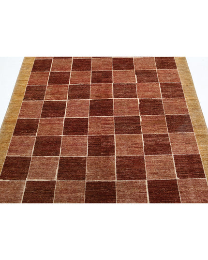 Modcar 4' 10" X 6' 2" Hand Knotted Wool Rug 4' 10" X 6' 2" (147 X 188) / Multi / Wool