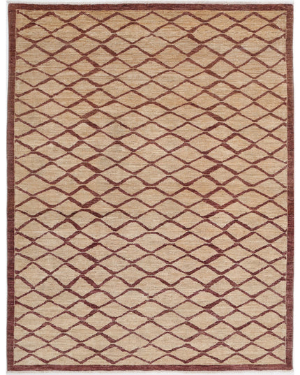 Modcar 4' 9" X 6' 2" Hand Knotted Wool Rug 4' 9" X 6' 2" (145 X 188) / Multi / Wool