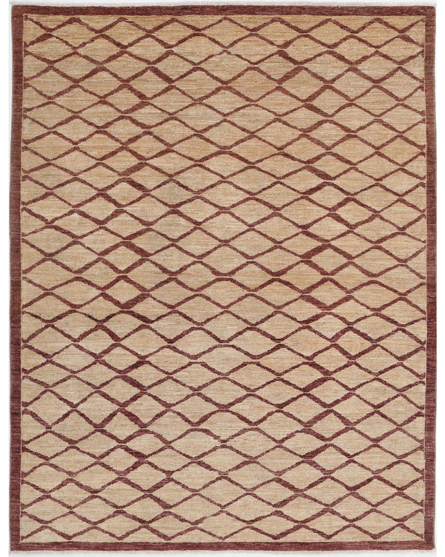 Modcar 4' 9" X 6' 2" Hand Knotted Wool Rug 4' 9" X 6' 2" (145 X 188) / Multi / Wool